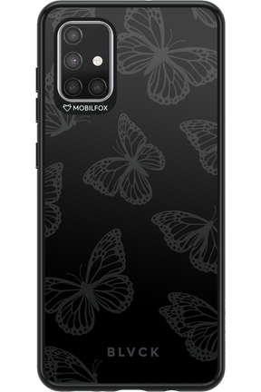 Black Butterflies - Samsung Galaxy A71