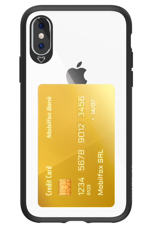 Gold Card - Apple iPhone X