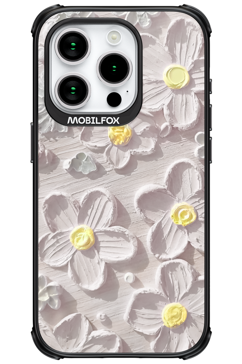 White Flowers 2.0 - Apple iPhone 15 Pro