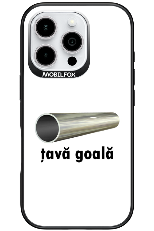 Țavă Goală White - Apple iPhone 16 Pro