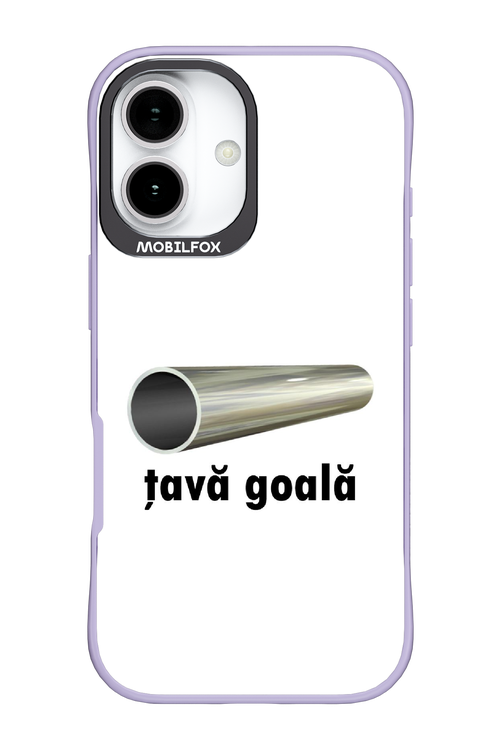 Țavă Goală White - Apple iPhone 17