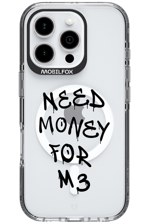 Need M3 Transparent Black - Apple iPhone 16 Pro