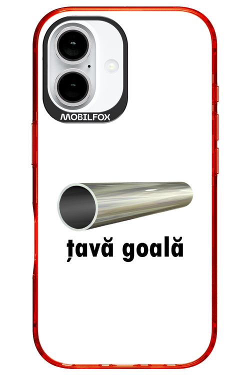 Țavă Goală White - Apple iPhone 16