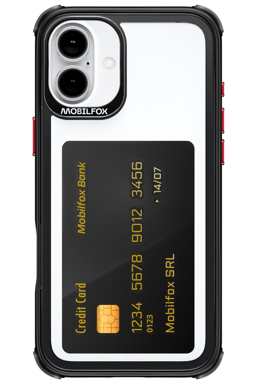 Black Card 2.0 - Apple iPhone 16 Plus