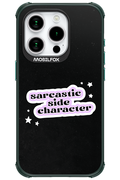 Sarcastic Black - Apple iPhone 15 Pro