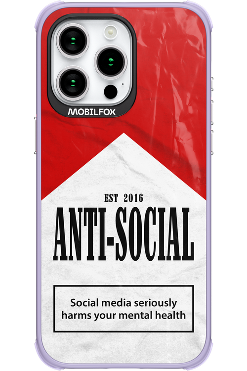 ANTI-SOCIAL II 2.0 - Apple iPhone 15 Pro Max