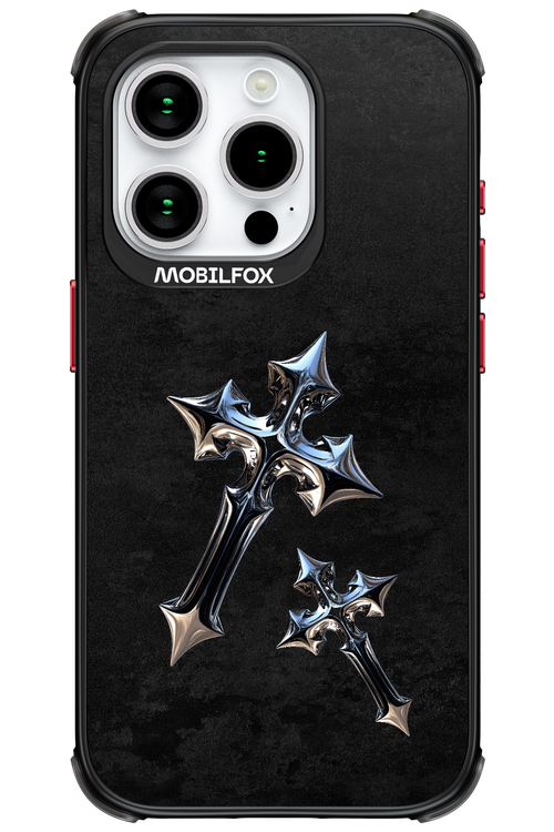 Chrome Crosses 2.0 - Apple iPhone 15 Pro