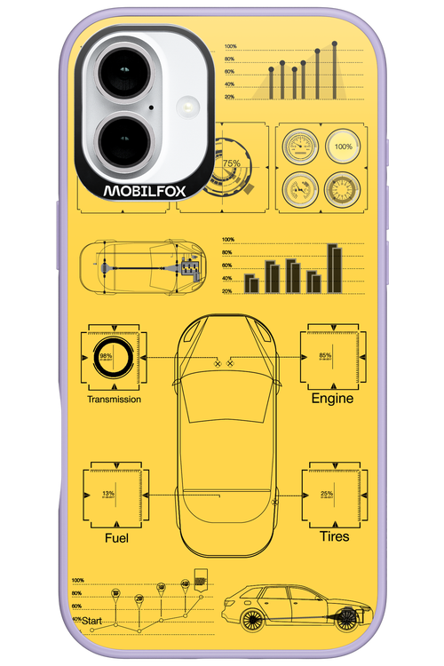 Grid Shift - Apple iPhone 16 Plus
