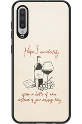 Bottle of wine 2.0 - Samsung Galaxy A70