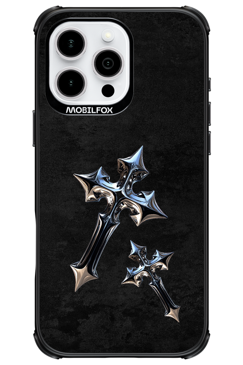 Chrome Crosses 2.0 - Apple iPhone 16 Pro Max