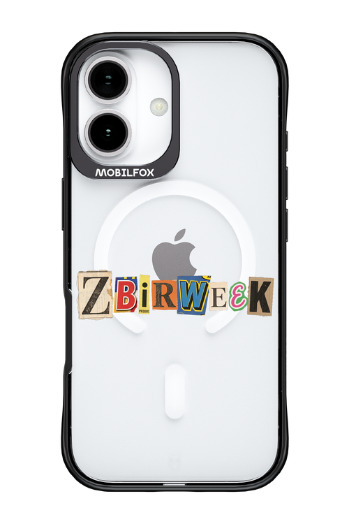 Zbirweek (transparent) 2.0 - Apple iPhone 17