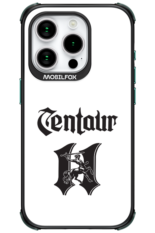 Centaur Logo White 2.0 - Apple iPhone 15 Pro