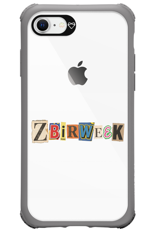 Zbirweek (transparent) 2.0 - Apple iPhone 8