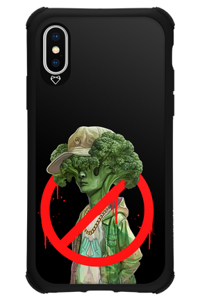 Anti Brokkoli Black - Apple iPhone X