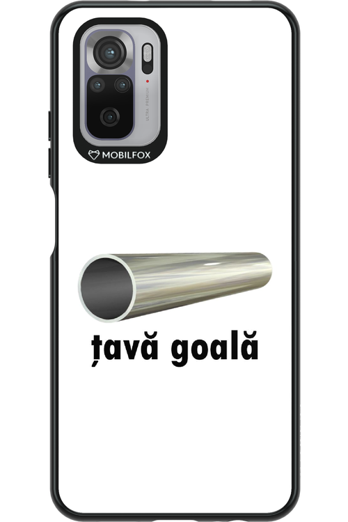 Țavă Goală White - Xiaomi Redmi Note 10