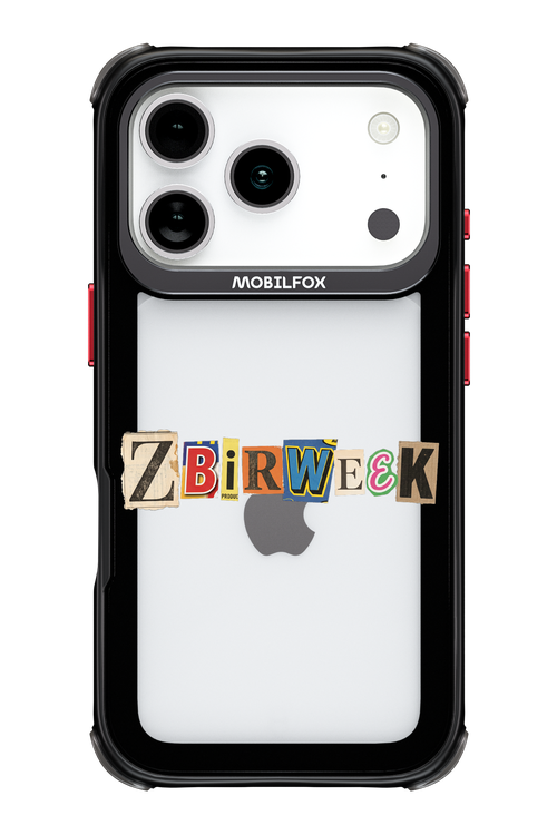 Zbirweek (transparent) 2.0 - Apple iPhone 17 Pro