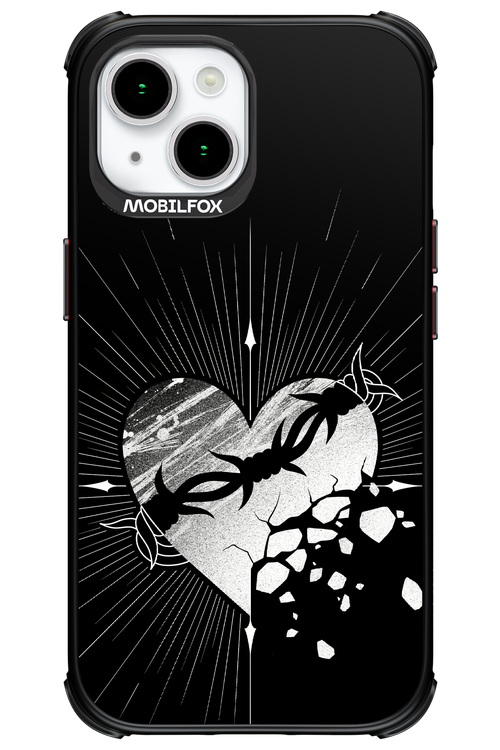 Fehér Szív 2.0 - Apple iPhone 15