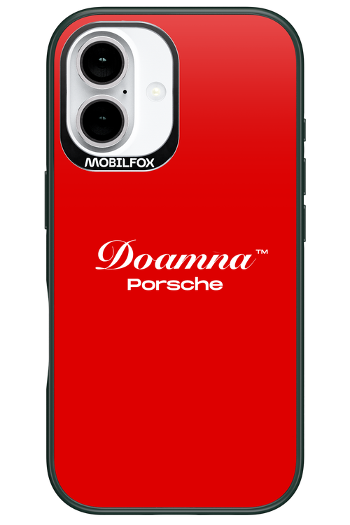 Doamna Porsche (red) - Apple iPhone 16