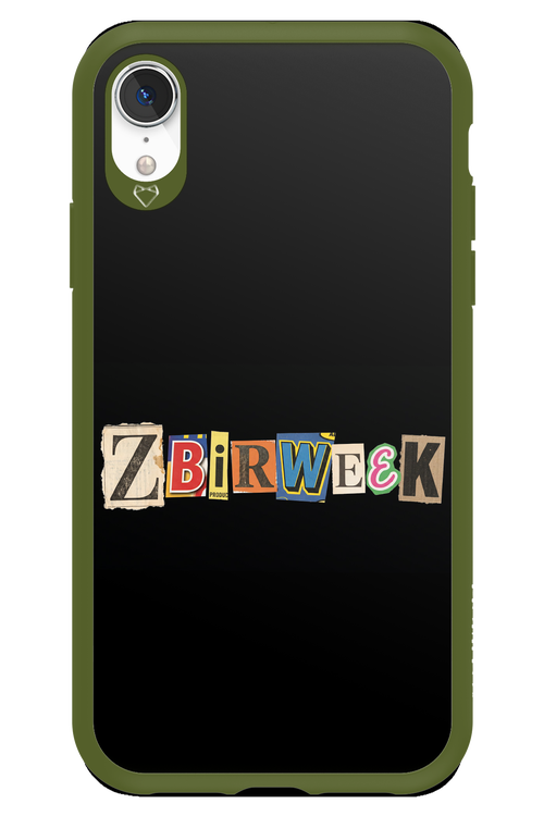 Zbirweek (black) 2.0 - Apple iPhone XR