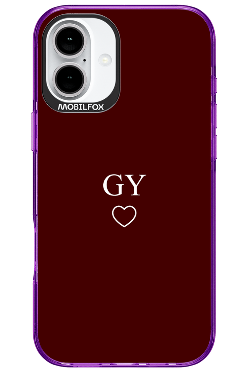 GY Burgundia 2.0 - Apple iPhone 16 Plus