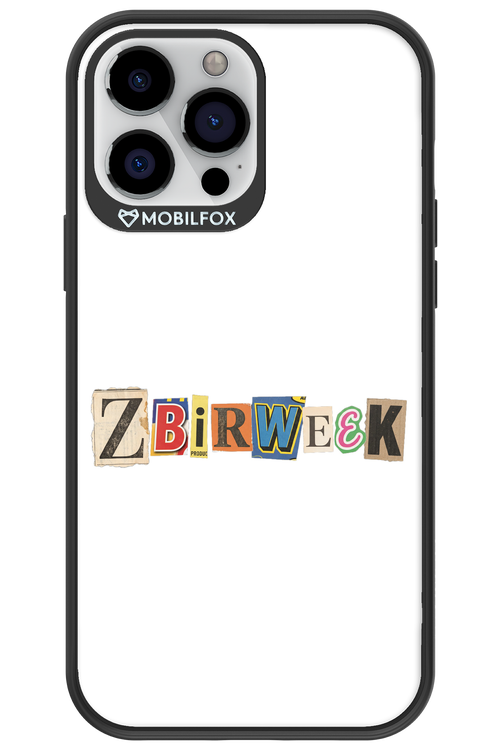 Zbirweek (white) 2.0 - Apple iPhone 13 Pro Max