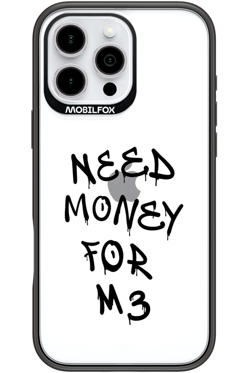 Need M3 Transparent Black - Apple iPhone 16 Pro Max