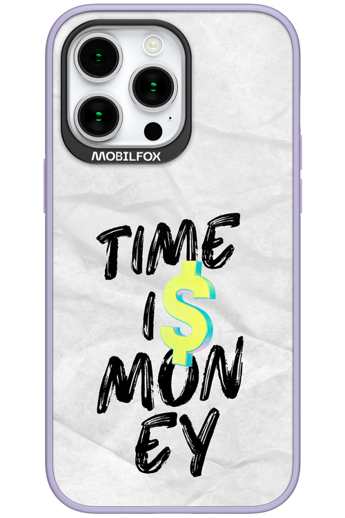 Time Is Money - Apple iPhone 15 Pro Max