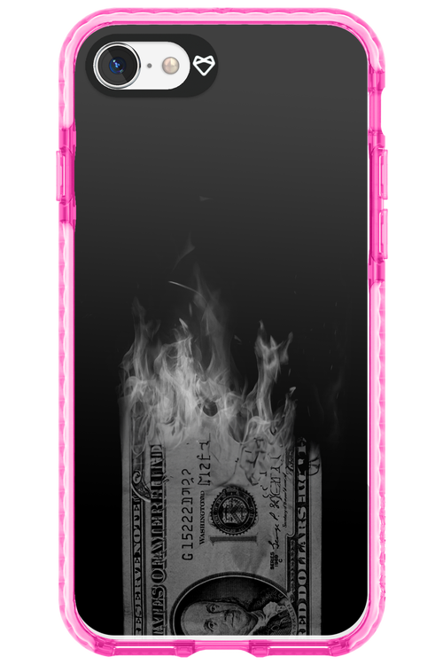 Money Burn B&W 2.0 - Apple iPhone SE 2022