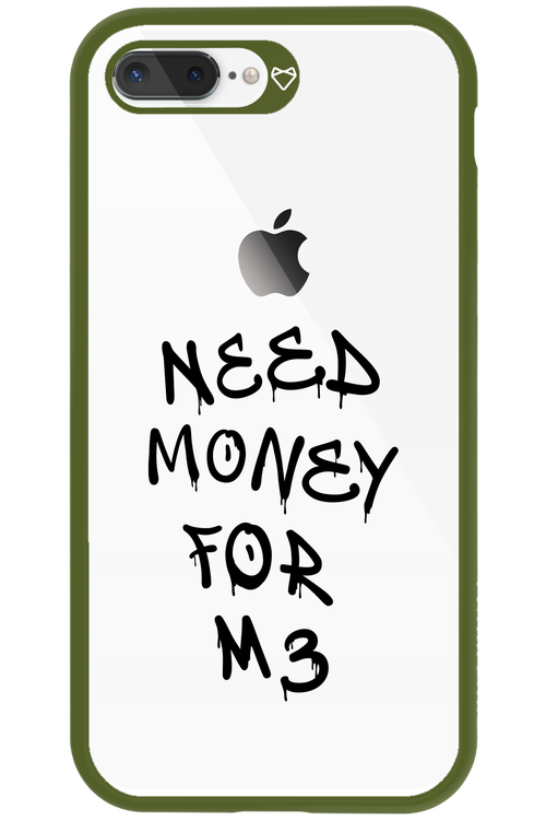 Need M3 Transparent Black - Apple iPhone 8 Plus