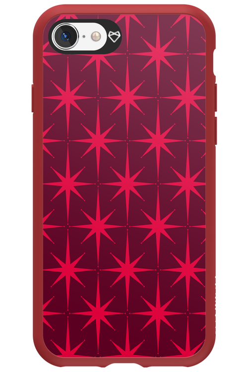Burgundy Starss - Apple iPhone SE 2022
