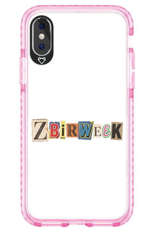Zbirweek (white) 2.0 - Apple iPhone XS
