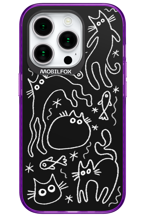 CHALK_CATS 2.0 - Apple iPhone 15 Pro
