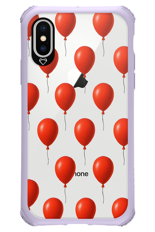 Red Balloons - Apple iPhone X