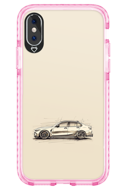Sketch Car - Apple iPhone XS