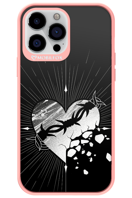 Fehér Szív - Apple iPhone 13 Pro Max