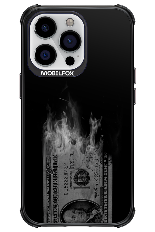 Money Burn B&W 2.0 - Apple iPhone 13 Pro