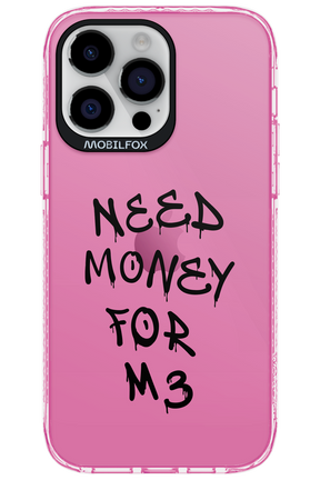 Need M3 Transparent Black - Apple iPhone 14 Pro Max
