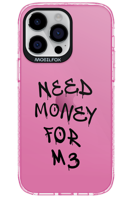 Need M3 Transparent Black - Apple iPhone 14 Pro Max