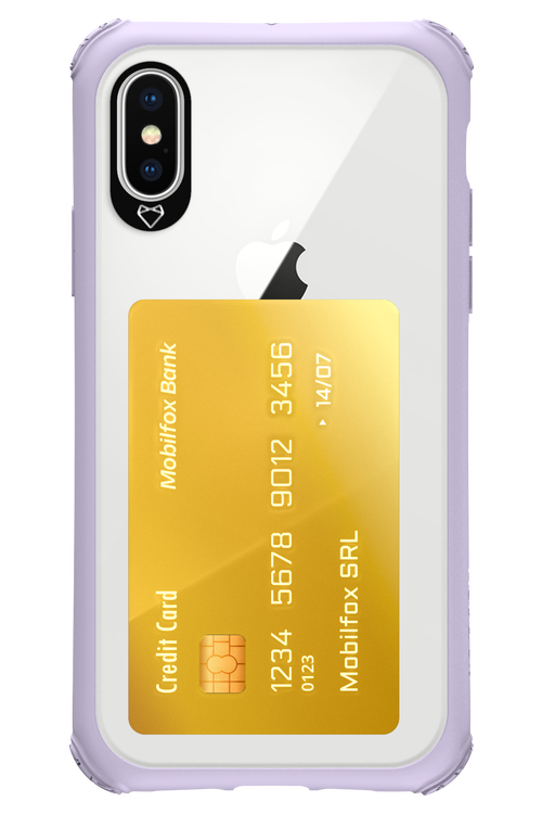 Gold Card - Apple iPhone X