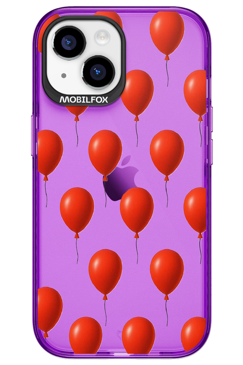 Red Balloons - Apple iPhone 15