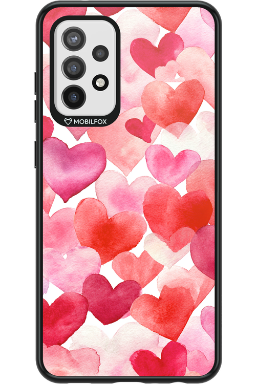 Water Painted Heart 2.0 - Samsung Galaxy A72