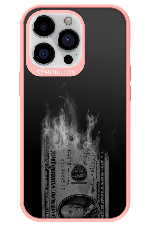 Money Burn B&W 2.0 - Apple iPhone 13 Pro