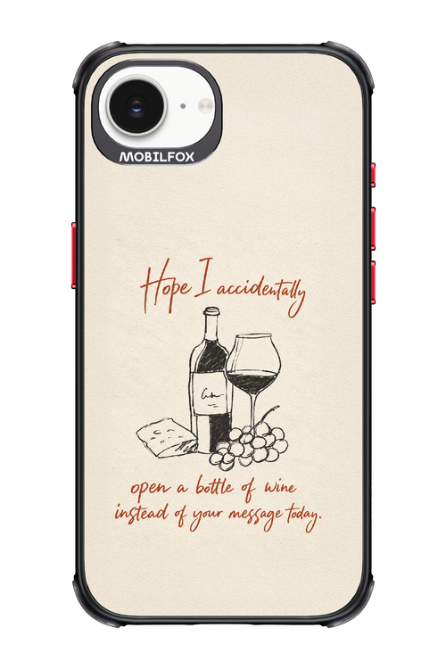 Bottle of wine 2.0 - Apple iPhone 17e
