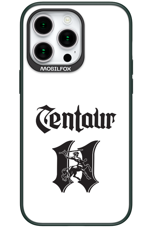 Centaur Logo White 2.0 - Apple iPhone 15 Pro Max