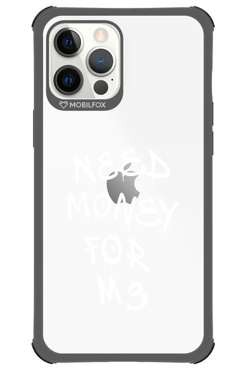 Need M3 Transparent White - Apple iPhone 12 Pro Max