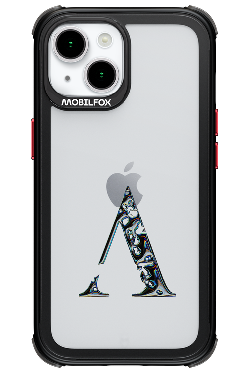 Azteca A Chrome Logo 2.0 - Apple iPhone 15