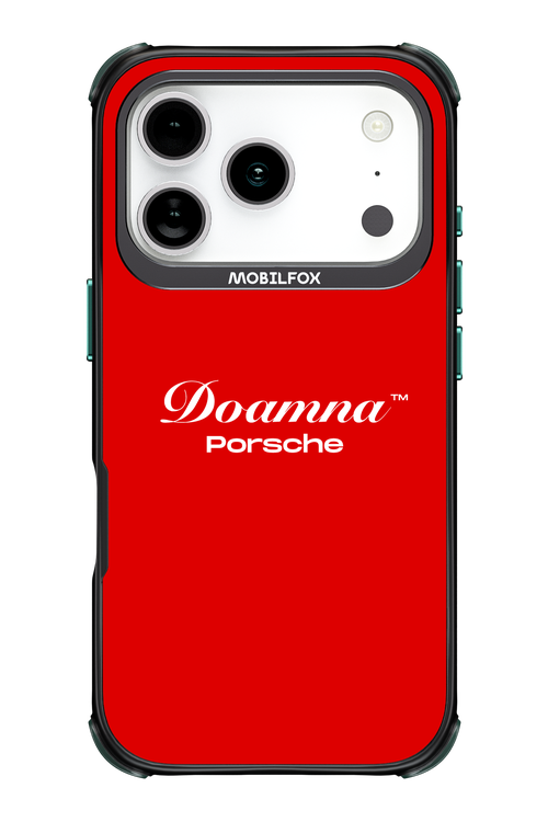 Doamna Porsche (red) - Apple iPhone 17 Pro