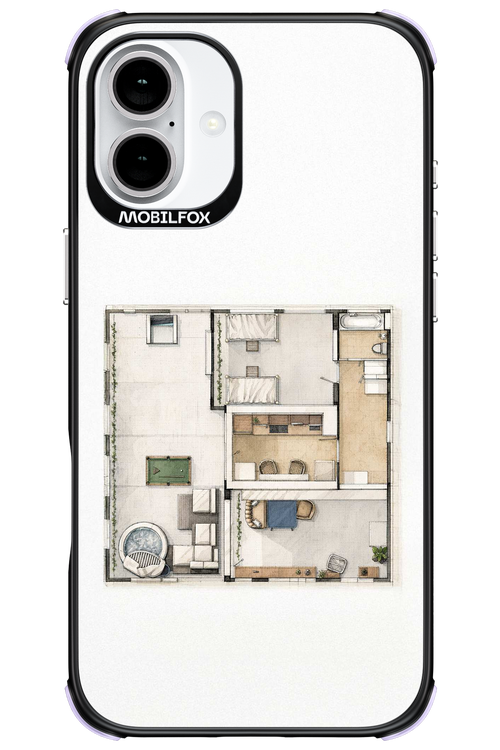 House Sketch 2.0 - Apple iPhone 16 Plus