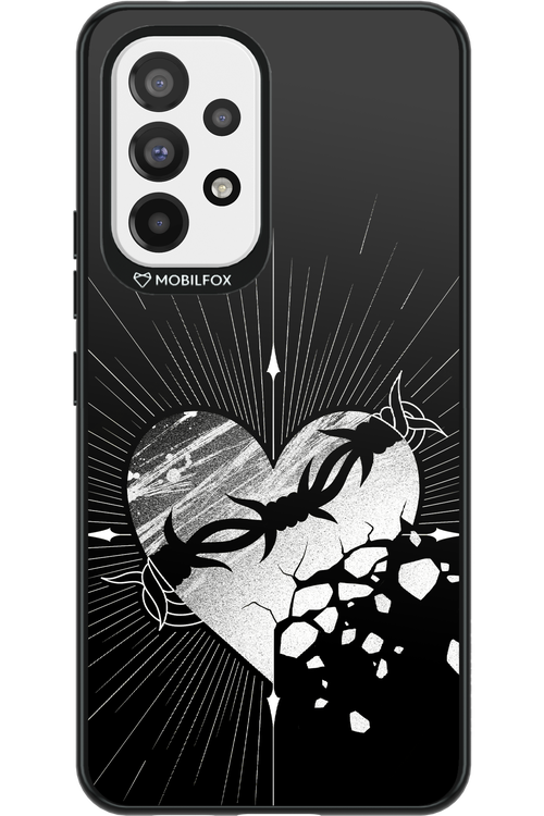 Fehér Szív - Samsung Galaxy A53