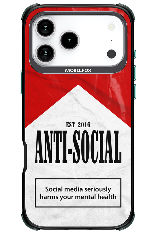 ANTI-SOCIAL II 2.0 - Apple iPhone 17 Pro Max